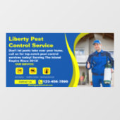 カスタマイズ害虫・ネズミ駆除ビジネス テキスト写真 ウィンドウサイン (シート)