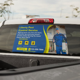 カスタマイズ害虫・ネズミ駆除ビジネス テキスト写真 ウィンドウサイン