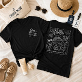 カスタマイズ家族クルーズバカンスの落書き Tシャツ