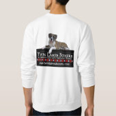 カスタマイズ対湖2 - スウェットシャツ (裏面)