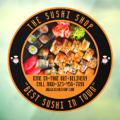 カスタマイズ寿司店大正面 ウィンドウサイン (シート3)