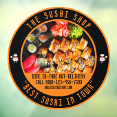 カスタマイズ寿司店大正面 ウィンドウサイン (シート3)