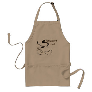 カスタマイズ専門のbaristaのデザイン スタンダードエプロン