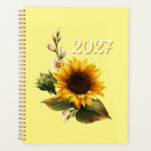 カスタマイズ年次日付 プランナー手帳 (正面)