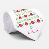 カスタマイズ弁護士のクリスマスのタイ- ネクタイ (ロール)