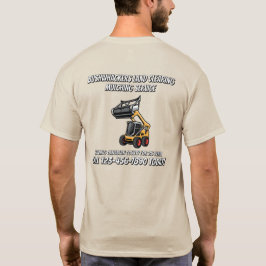 カスタマイズ式土地開墾 フレイル・マルチング サービス Tシャツ