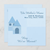 カスタマイズ引っ越しました引っ越し祝いパーティーパーティー招待状 案内状 (正面/裏面)