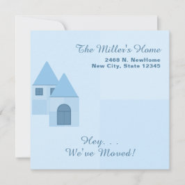 カスタマイズ引っ越しました引っ越し祝いパーティーパーティー招待状 案内状