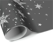 カスタマイズ怠惰のメリークリスマスのクリスマスのプレゼント ラッピングペーパー (ロールコーナー)