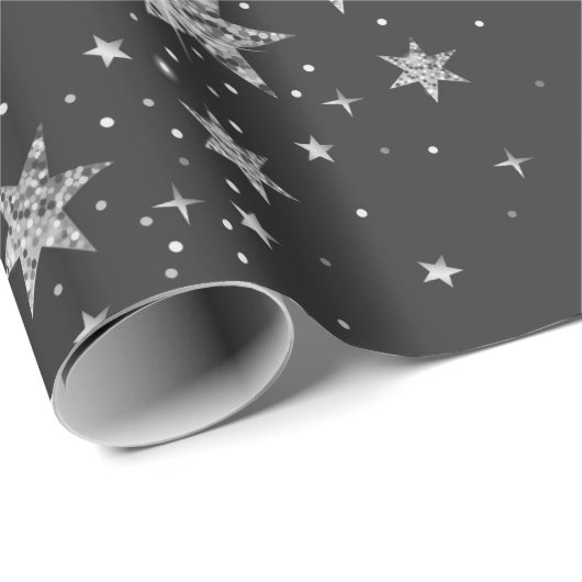 カスタマイズ怠惰のメリークリスマスのクリスマスのプレゼント ラッピングペーパー (ロールコーナー)