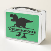 カスタマイズ恐竜名 メタルランチボックス (裏面)