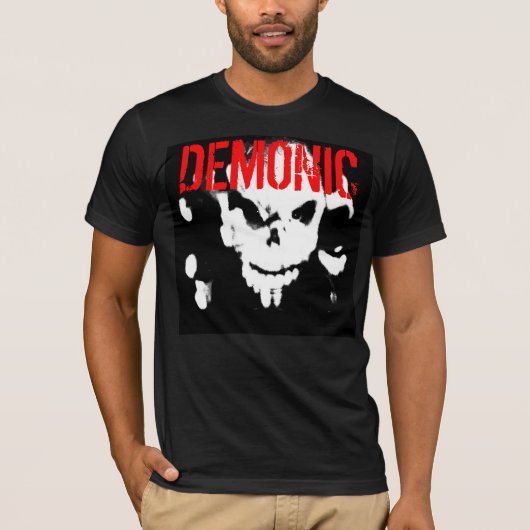 カスタマイズ悪魔的な合われたメンズティー- Tシャツ (正面)