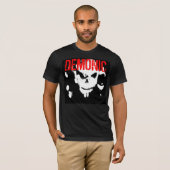 カスタマイズ悪魔的な合われたメンズティー- Tシャツ (正面フル)