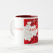 カスタマイズ愛マグ- ツートーンマグカップ (正面左)