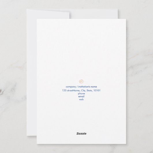 カスタマイズ感動的可能な引用文モダンクラシック シーズンカード (裏面)