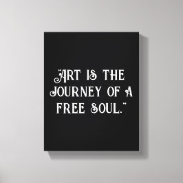 カスタマイズ感動的引用文ユニーク キャンバスプリント