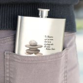 カスタマイズ感謝してい可能な花婿介添人へ フラスク (インサイチュ)