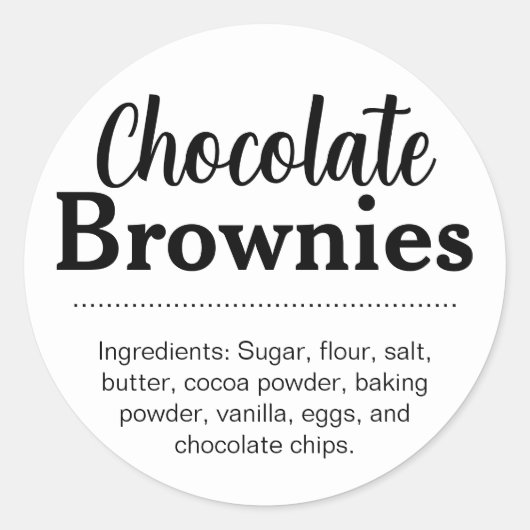 カスタマイズ手作りラベルHM001_26rdv1 ラウンドシール (正面)