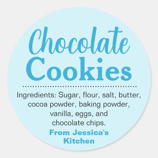 カスタマイズ手作りラベルHM001_27rdv1 ラウンドシール (正面)