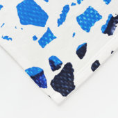 カスタマイズ抽象芸術カラフルTerrazzo フリースブランケット (角)