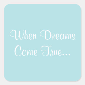 カスタマイズ招待状パウダーブルー スクエアシール