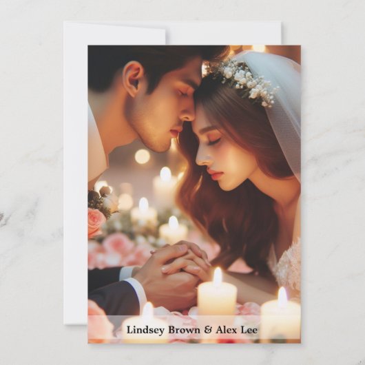 カスタマイズ招待状 招待状 (裏面)