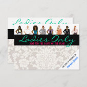 カスタマイズ招待状 招待状 (正面/裏面)