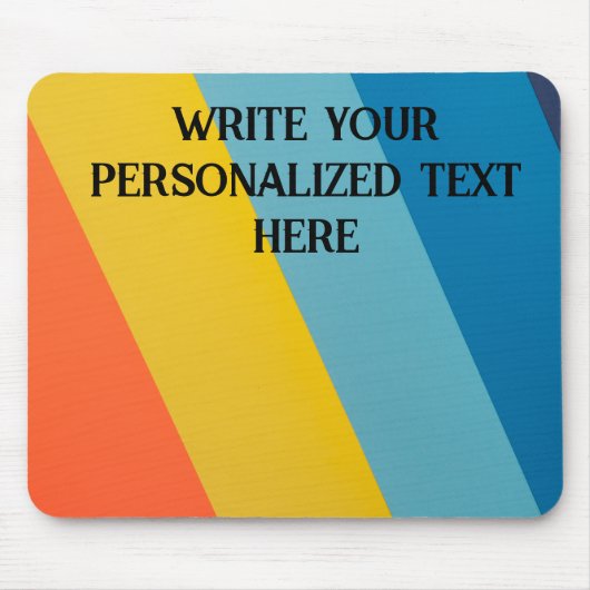 カスタマイズ数々の可能なカラーマウスパッド マウスパッド (正面)