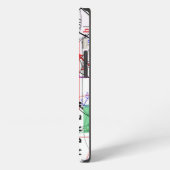 カスタマイズ数学物理科学方程式 iPhoneケース (左側面)