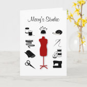 カスタマイズ文字グリーティングカード カード (黄色い花)