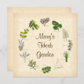 カスタマイズ文字招待状 (正面/裏面)