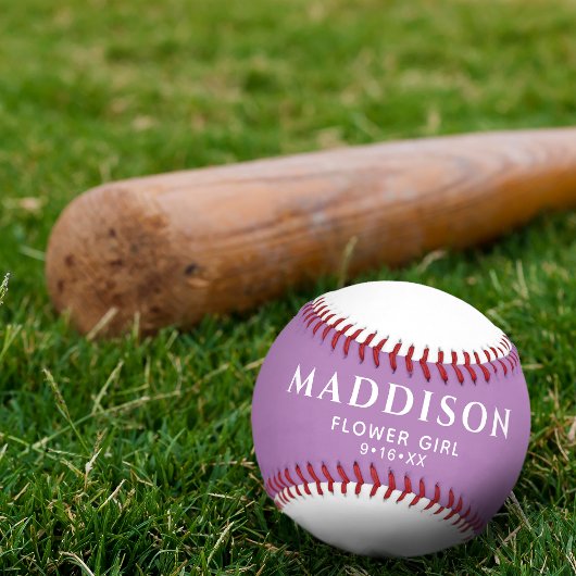 カスタマイズ文字結婚式の引き出物フラワーガールキープサケ ソフトボール