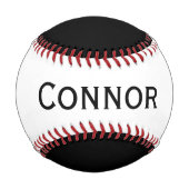 カスタマイズ文字結婚式の引き出物リングや輪ベアラキープスケア 野球ボール (裏面)