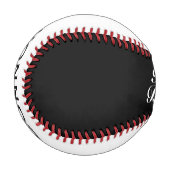 カスタマイズ文字結婚式の引き出物リングや輪ベアラキープスケア 野球ボール (正面左)