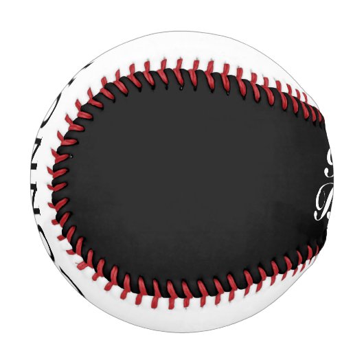 カスタマイズ文字結婚式の引き出物リングや輪ベアラキープスケア 野球ボール (正面左)