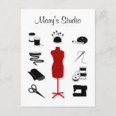 カスタマイズ文字 ポストカード (正面)