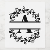 カスタマイズ文字 ワインラベル