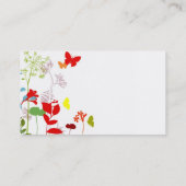 カスタマイズ新しい春- 名刺 (裏面)