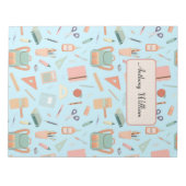 カスタマイズ新学期 ノートパッド (正面)