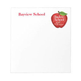 カスタマイズ新学期 ノートパッド