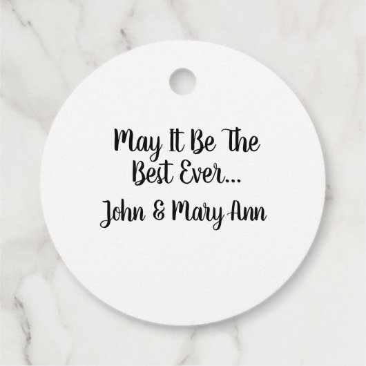 カスタマイズ新年 フェイバータグ (裏面)