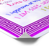 カスタマイズ日の出 ポスター (角)