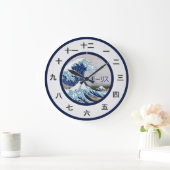 カスタマイズ日本の可能なタイムピース ラージ壁時計 (ホーム)