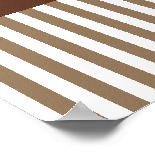 カスタマイズ旧ファッションドベーカリーサインアートプリント ポスター (角)