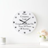 カスタマイズ時計 ラージ壁時計 (ホーム)