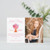 カスタマイズ最初聖餐のサンキューカードシンプル サンキューカード (スタンド正面)