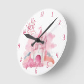 カスタマイズ最高の可能なバージョンであること ラウンド壁時計 (傾斜)