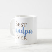カスタマイズ最高の可能な祖父母 コーヒーマグカップ (正面左)