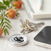 カスタマイズ最高の可能なFriends Cats Keychain キーホルダー (側面)