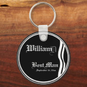 カスタマイズ最高の可能なMans Keepsakeキーチェーン キーホルダー (正面)